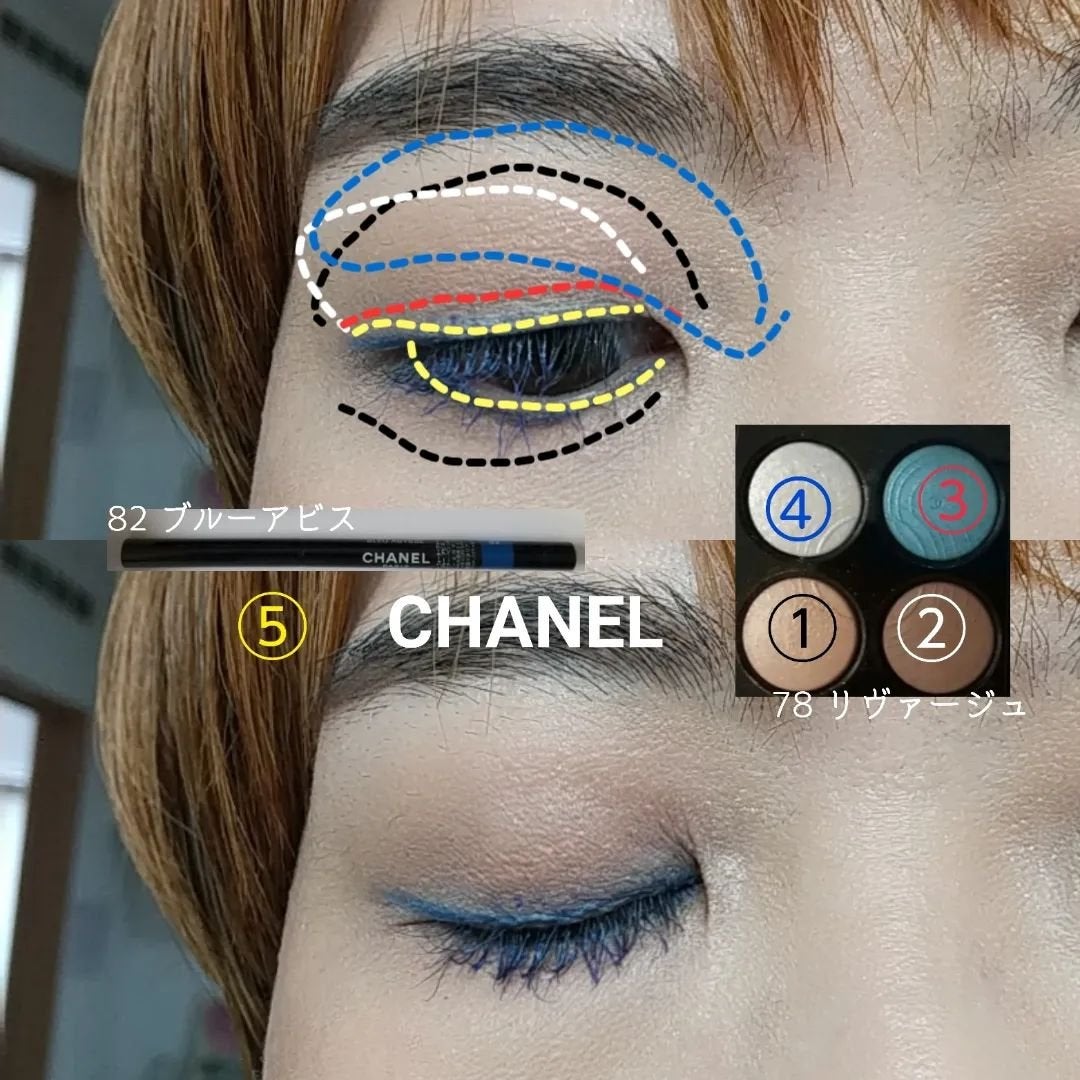 レ キャトル オンブル/CHANEL/アイシャドウパレットを使ったクチコミ(4枚目)