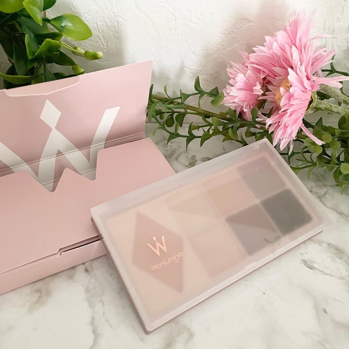 ウォンジョンヨ W デイリームードアップパレット /Wonjungyo/アイシャドウパレットを使ったクチコミ(1枚目)