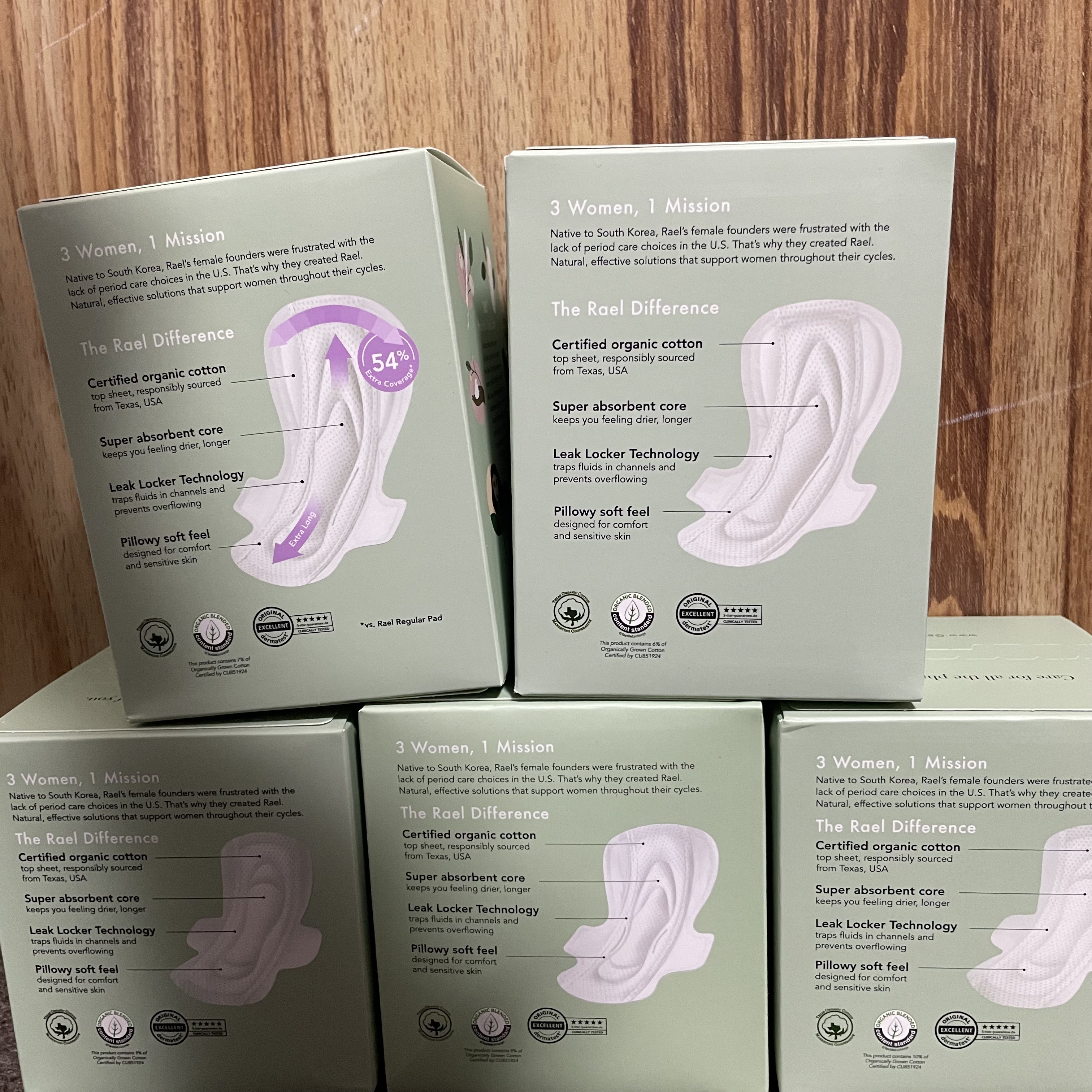 Rael オーガニックコットンカバーパッド/Rael/コットンを使ったクチコミ（2枚目）