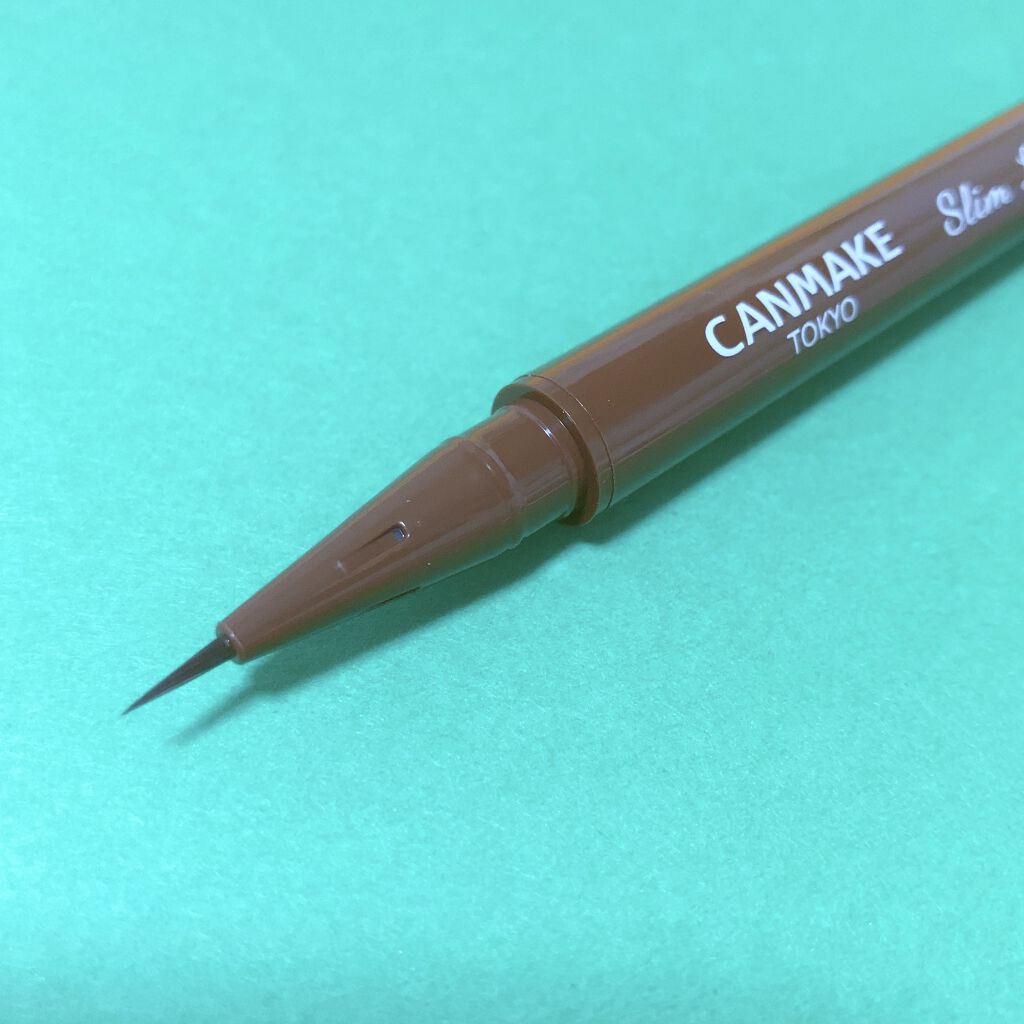 スリムリキッドアイライナー/キャンメイク/リキッドアイライナーを使ったクチコミ（2枚目）
