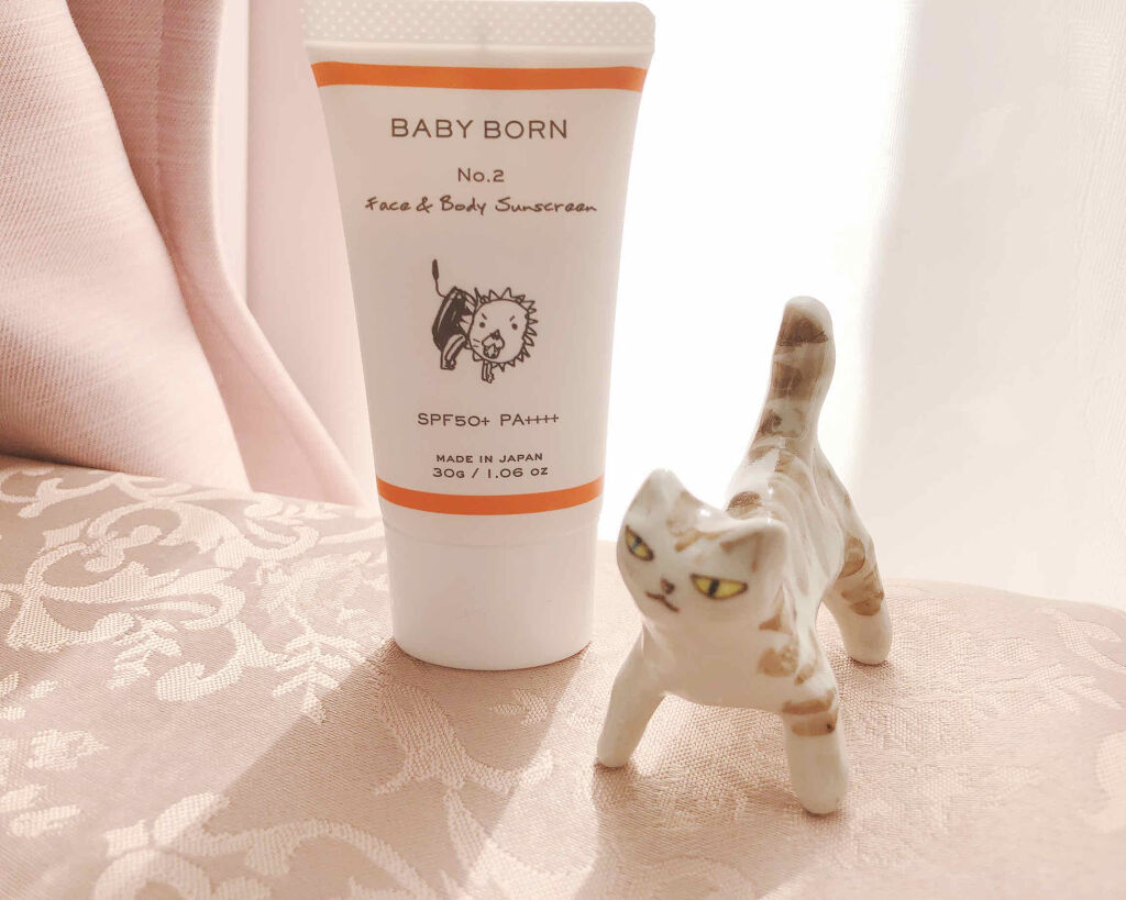 日焼け止め乳液/BABY BORN/日焼け止めミルクを使ったクチコミ（1枚目）