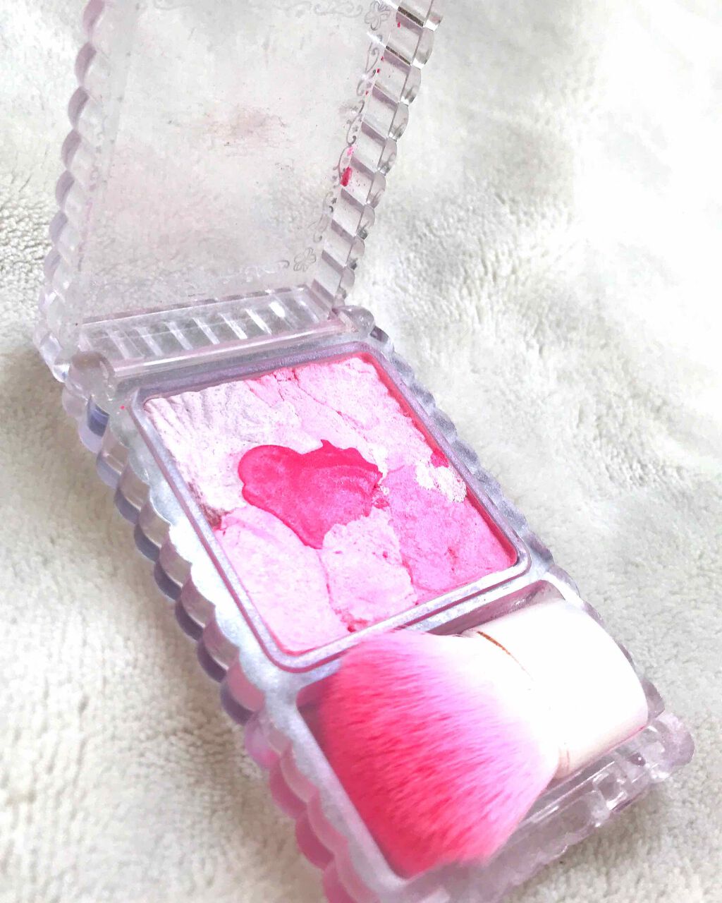 グロウフルールチークス/キャンメイク/パウダーチークを使ったクチコミ(1枚目)