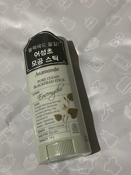 PORE CLEAN BLACKHEAD STIC/Mamonde/スクラブ・ゴマージュを使ったクチコミ(1枚目)