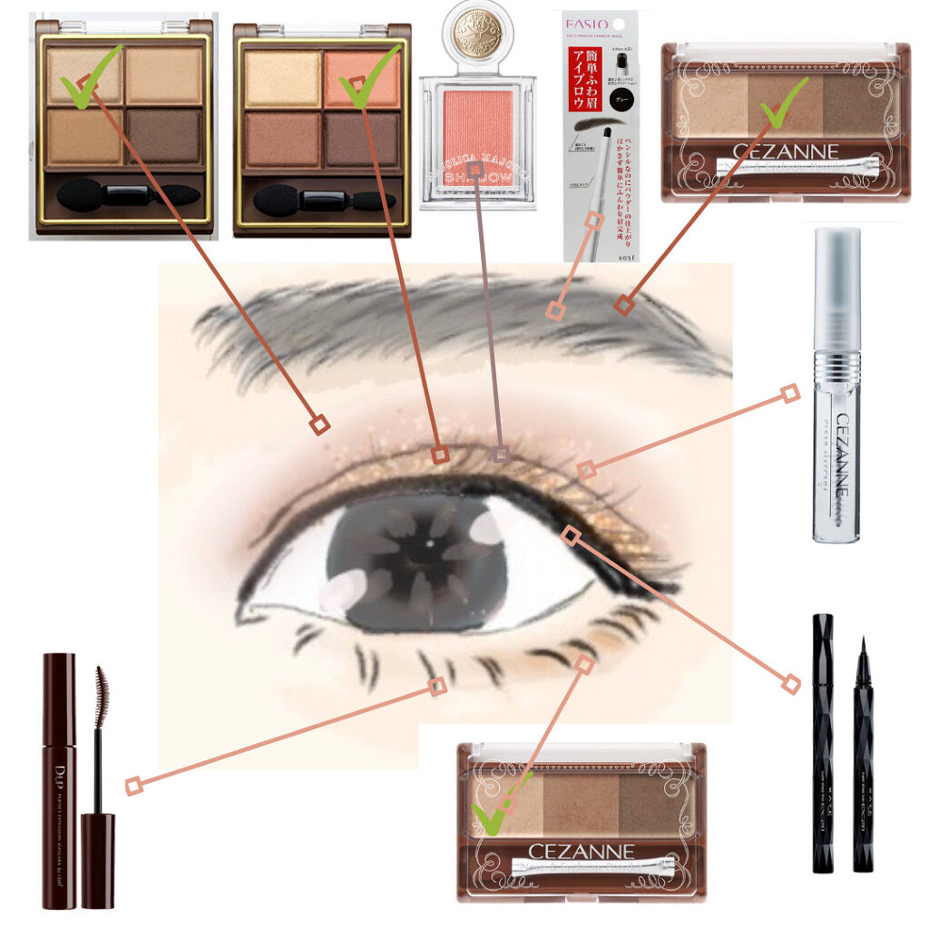 スキニーリッチシャドウ/excel/アイシャドウパレットを使ったクチコミ（2枚目）