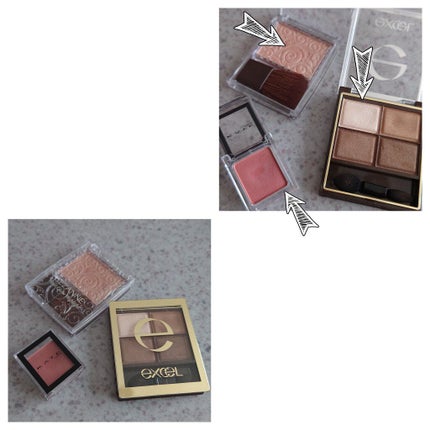 スキニーリッチシャドウ/excel/アイシャドウパレットを使ったクチコミ(1枚目)