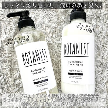 ボタニカルシャンプー／トリートメント(モイスト)  シャンプー/BOTANIST/シャンプー・コンディショナーを使ったクチコミ（2枚目）