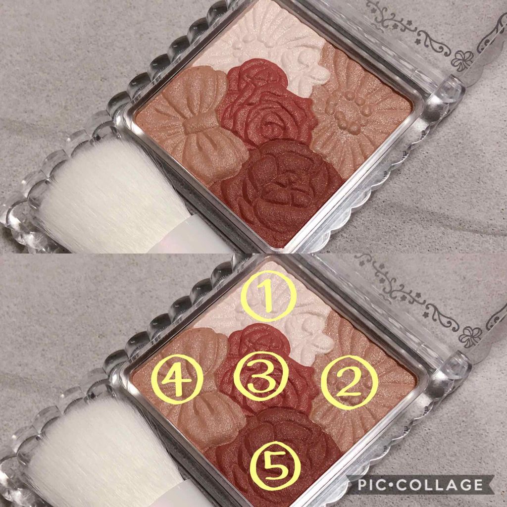 グロウフルールチークス/キャンメイク/パウダーチークを使ったクチコミ(2枚目)