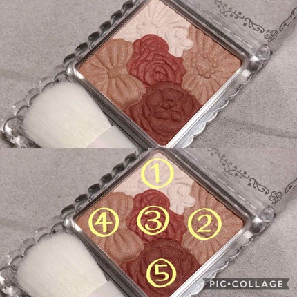 グロウフルールチークス/キャンメイク/パウダーチークを使ったクチコミ(2枚目)