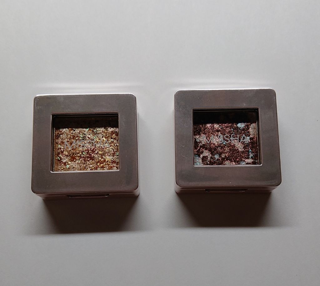 グリッタープリズム シャドウ/MISSHA/グリッターを使ったクチコミ（1枚目）