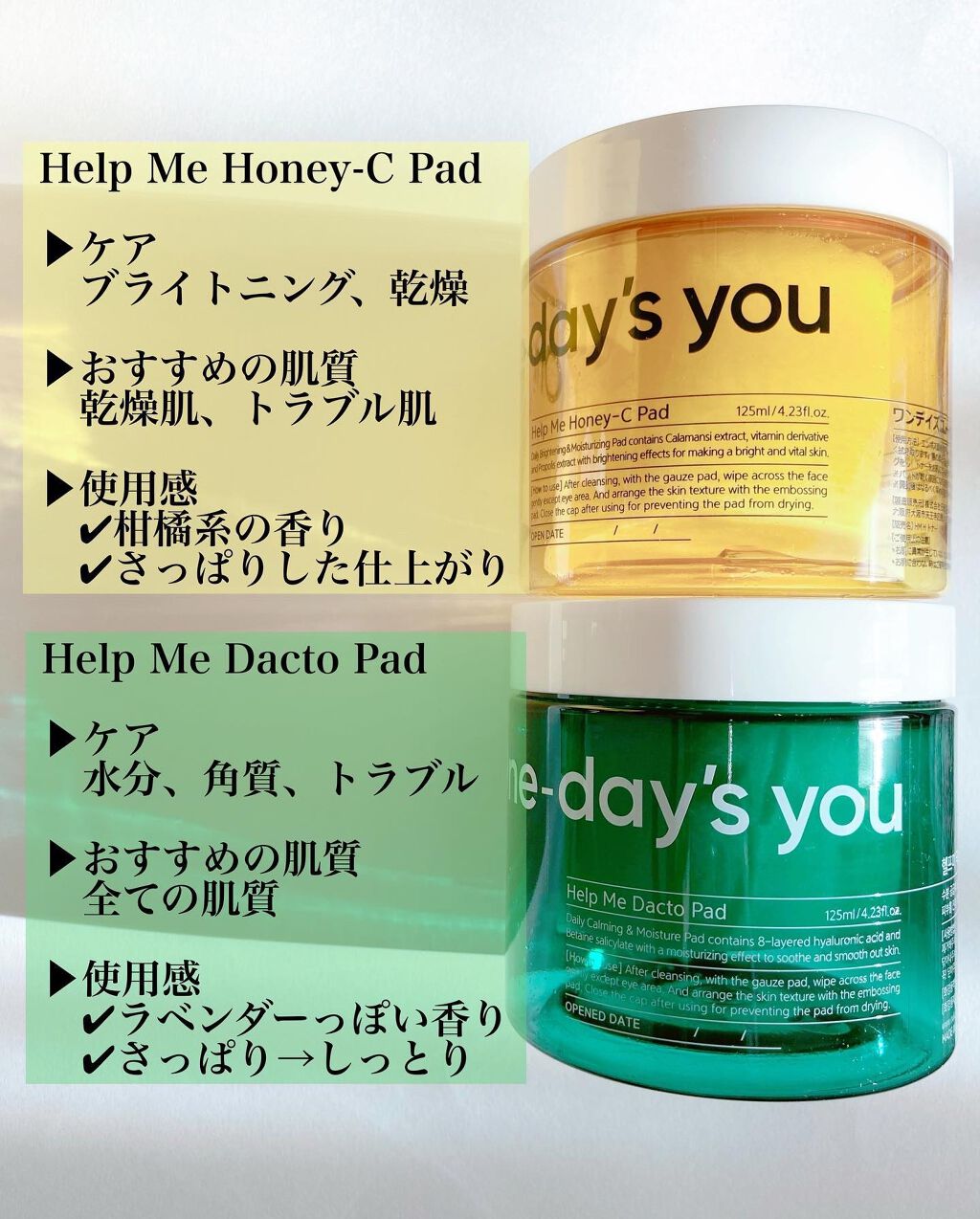 ヘルプミー! ダクトパッド/One-day's you/トナーパッドを使ったクチコミ（2枚目）