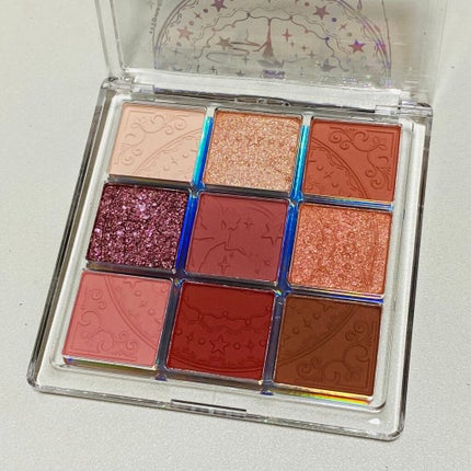 クォーツ 9色アイシャドウパレット(ドリームランドアイシャドウ)/ZEESEA/アイシャドウパレットを使ったクチコミ(7枚目)