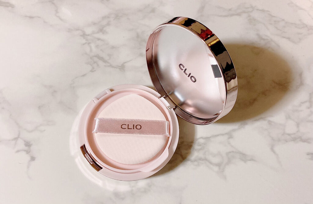 キル カバー グロウ フィッティング クッション 03 LINEN/CLIO/クッションファンデーションを使ったクチコミ（2枚目）