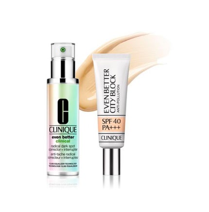 CLINIQUE イーブン ベター ブライトニング セラム & UVセット
