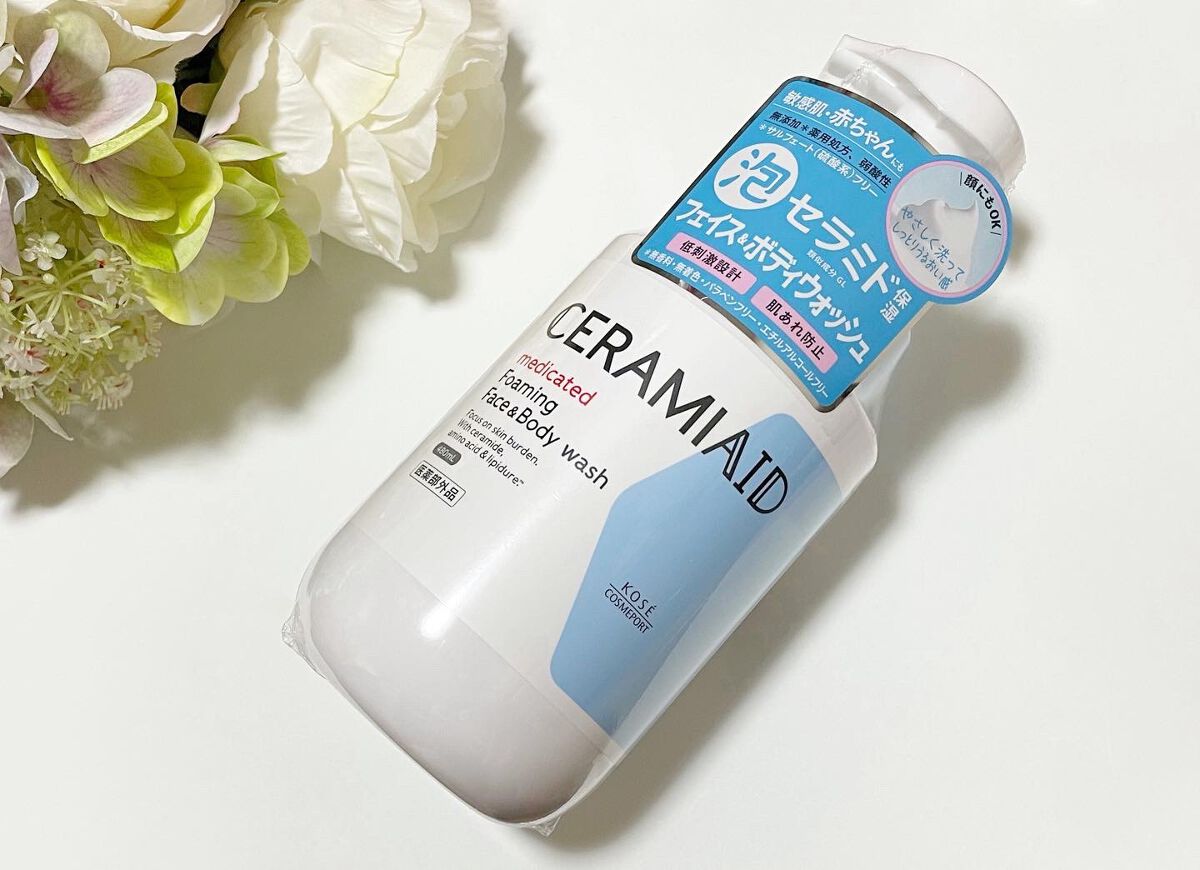 薬用 フェイス&ボディウォッシュ/セラミエイド/ボディソープを使ったクチコミ(1枚目)