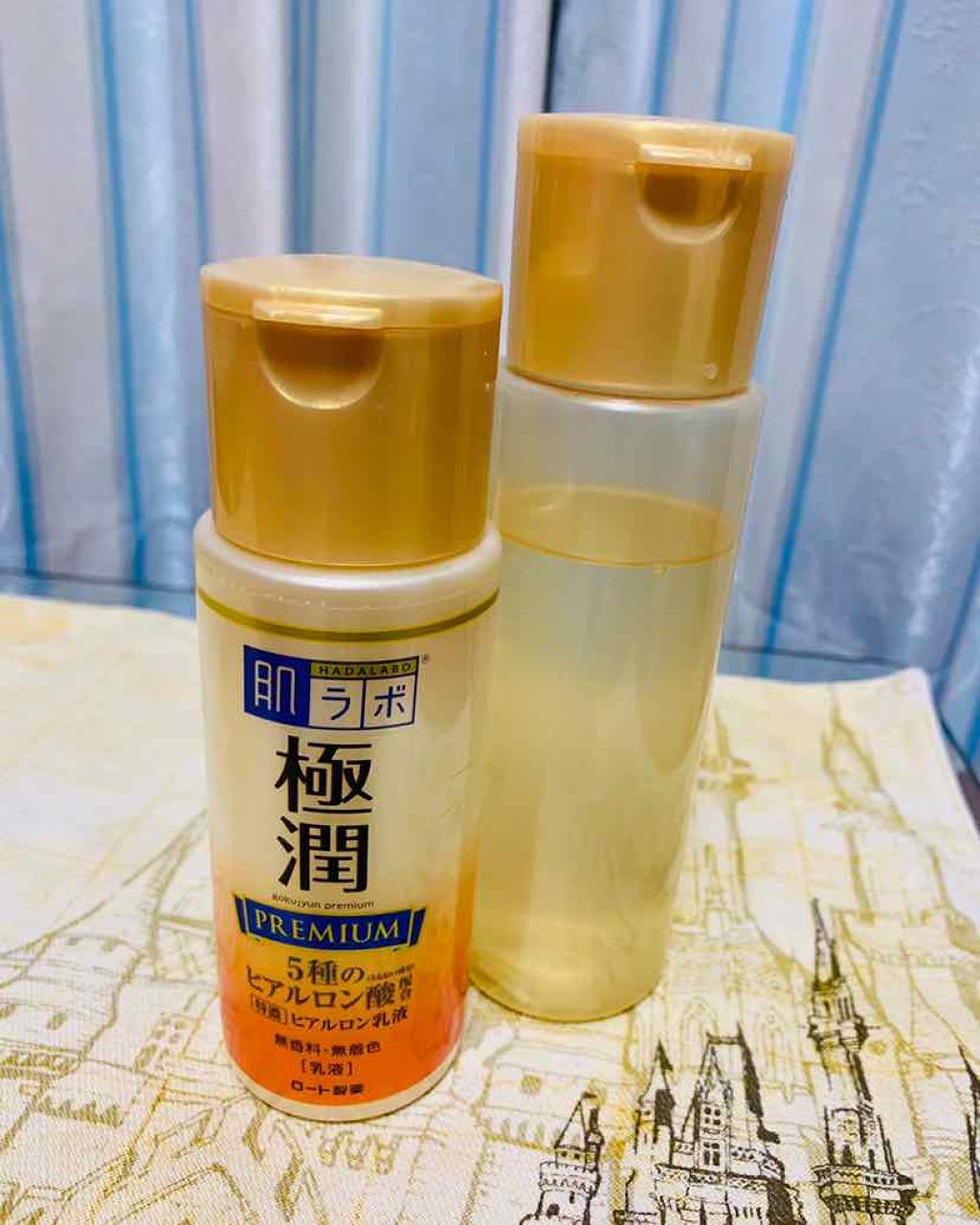 極潤プレミアム ヒアルロン乳液(旧)/肌ラボ/乳液を使ったクチコミ（1枚目）