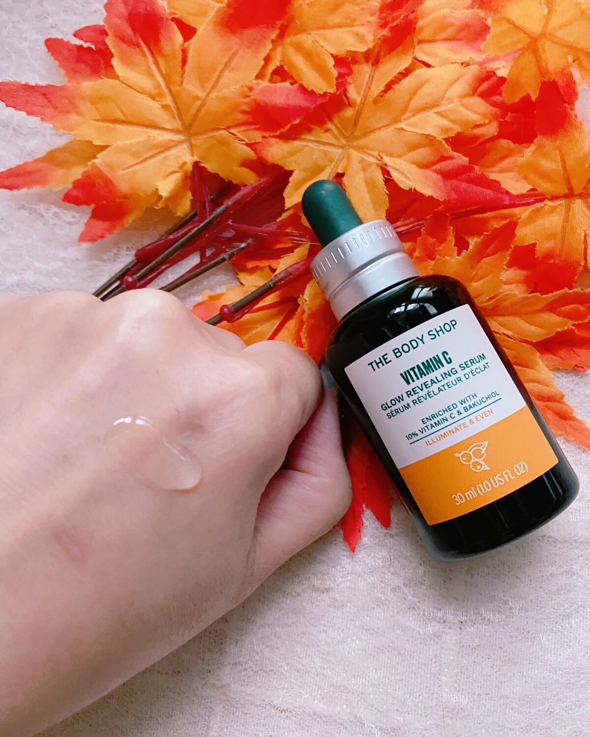 C10 グロウ セラム/THE BODY SHOP/美容液を使ったクチコミ(2枚目)