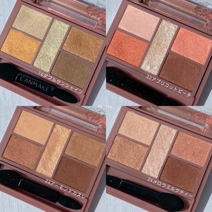 パーフェクトスタイリストアイズ/キャンメイク/アイシャドウパレットを使ったクチコミ(2枚目)