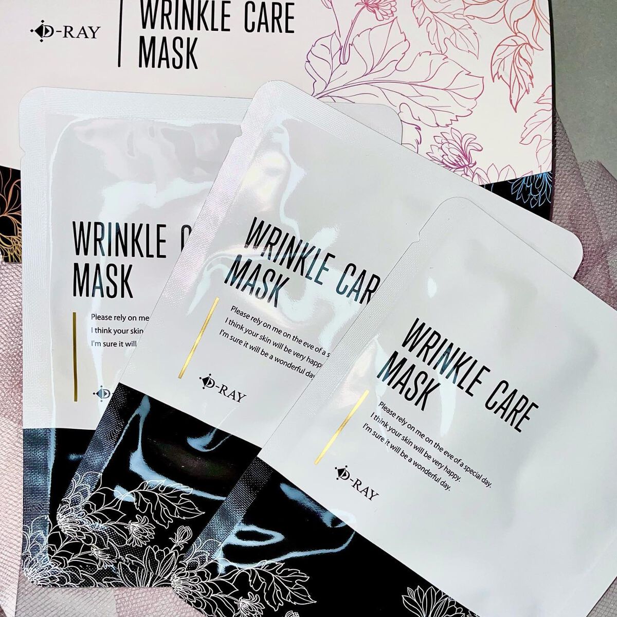 D-リンクルケアマスク 5枚入り/D-RAY/シートマスク・パックを使ったクチコミ(5枚目)