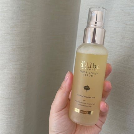 ダルバ ホワイトトリュフファーストスプレーセラム/ダルバ/ミスト状化粧水を使ったクチコミ(2枚目)