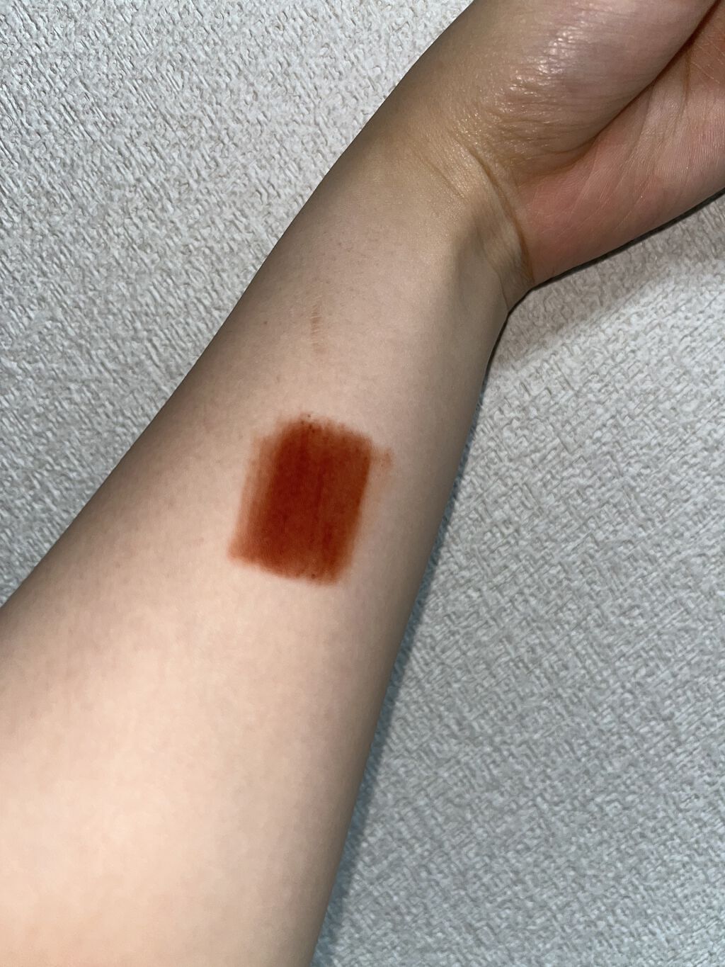 琥珀セミマットリップ/Joocyee/口紅を使ったクチコミ（3枚目）