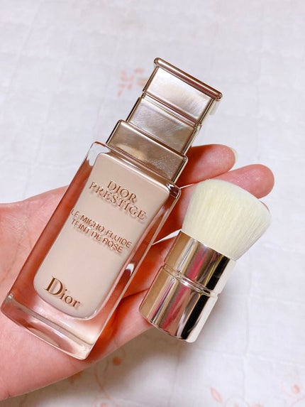 試してみた】Dior プレステージ ル フルイド タン ドゥ ローズの 試してみた】Dior プレステージ ル フルイド タン ドゥ ローズの