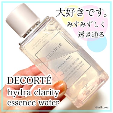 DECORTÉ イドラクラリティ　薬用 トリートメント エッセンス ウォーターのクチコミ「DECORTÉの大人気スキンケアシリーズ、
イドラクラリティ(*´︶`*)ﾉ✨

薬用トリート.....」（1枚目）