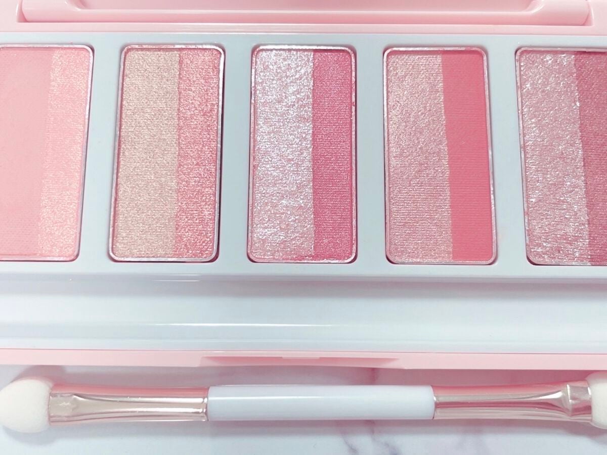 スターライトファントム 10色アイシャドウパレット/HEXZE(ヘックスゼ)/アイシャドウパレットを使ったクチコミ(3枚目)