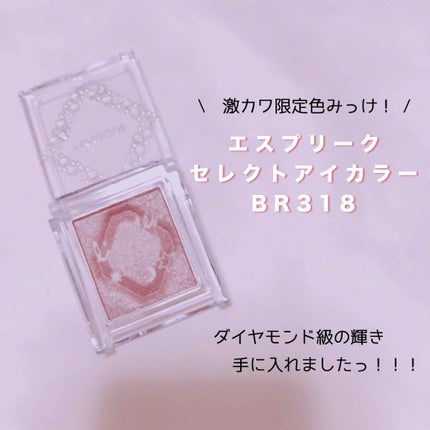 セレクト アイカラー/ESPRIQUE/単色アイシャドウを使ったクチコミ(1枚目)