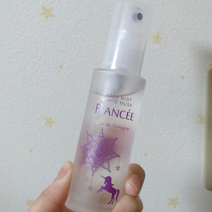 ボディミスト ホワイトムスク/フィアンセ/香水(レディース)を使ったクチコミ(1枚目)