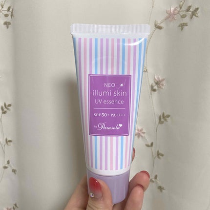 パラソーラ ネオイルミスキン UV エッセンス LV 【ネオイルミ ラベンダー】/パラソーラ/日焼け止め・UVケアを使ったクチコミ(2枚目)