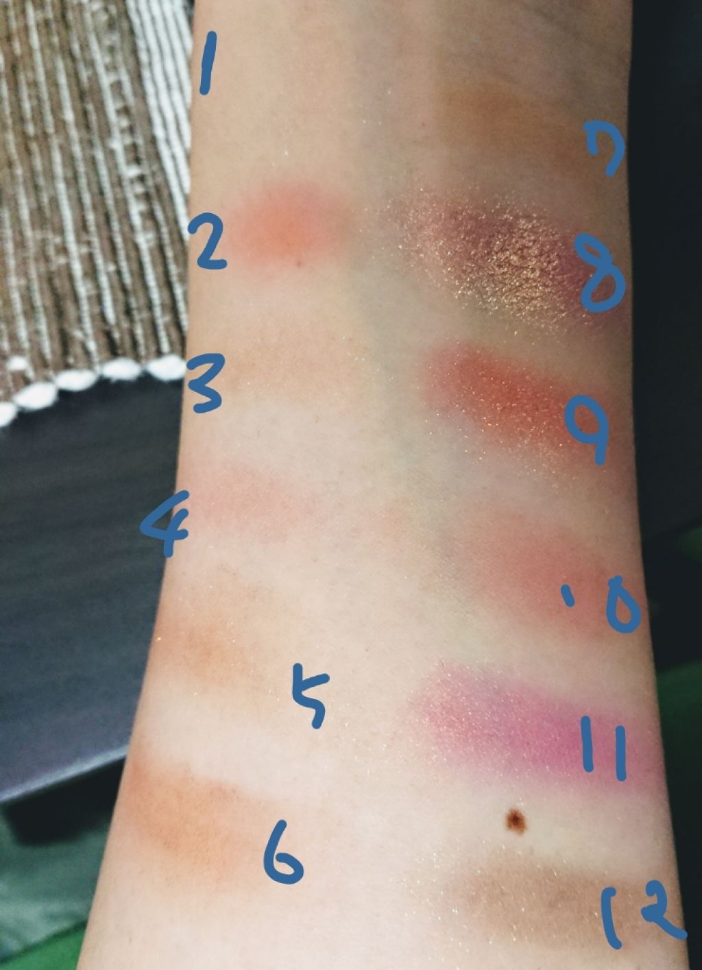 バレンタインボックス2 ピーチパレット/VAVI MELLO/アイシャドウパレットを使ったクチコミ(2枚目)