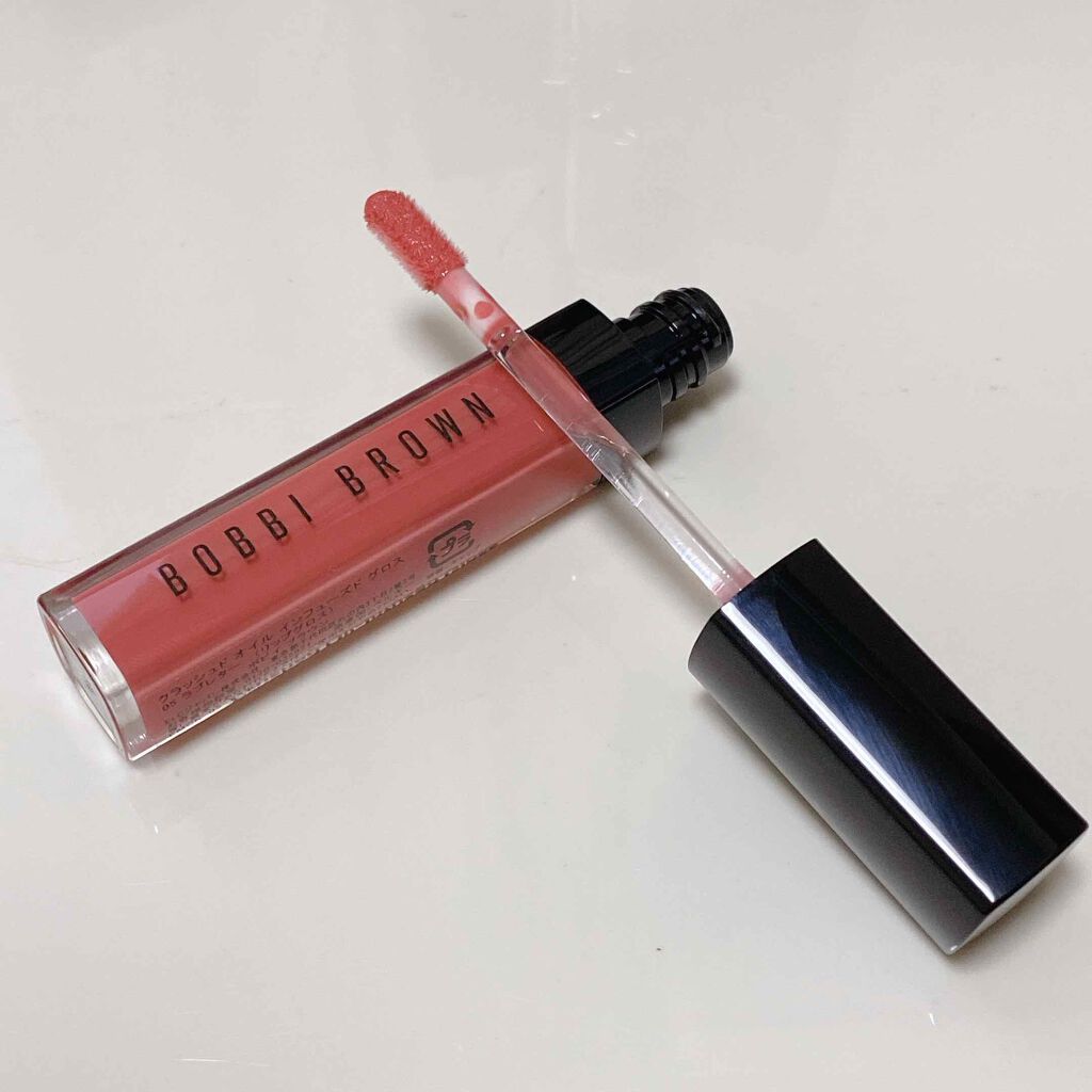 クラッシュドオイル インフューズド グロス/BOBBI BROWN/リップグロスを使ったクチコミ(1枚目)
