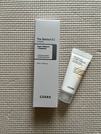 RXザ・レチノール0.1クリーム/COSRX/フェイスクリームを使ったクチコミ(1枚目)