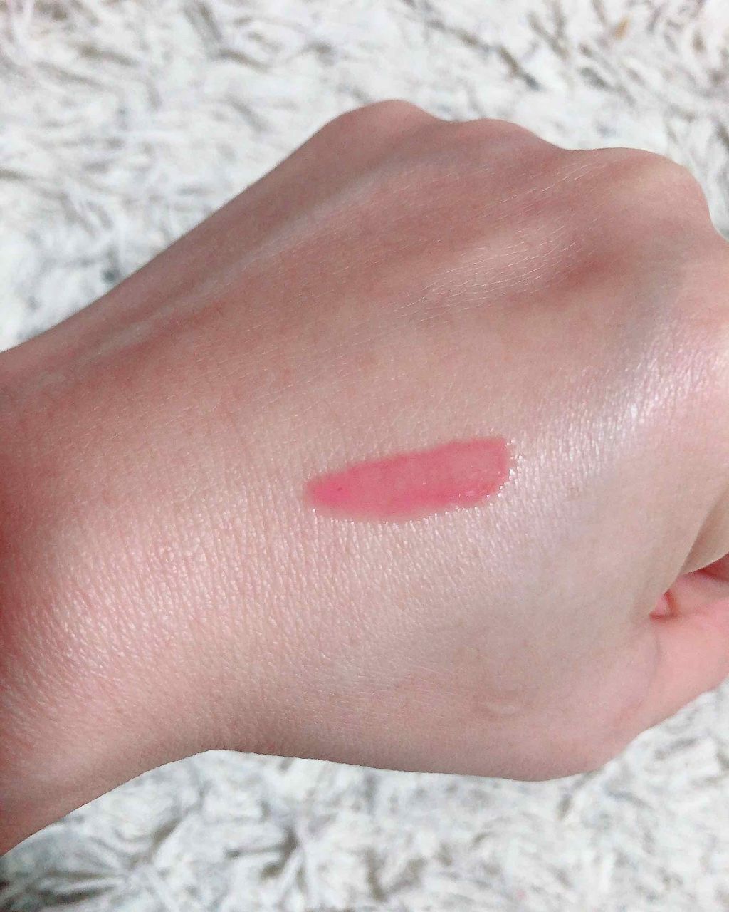 リップティントシロップ 01 サクラシロップ/キャンメイク/リップティントを使ったクチコミ（2枚目）