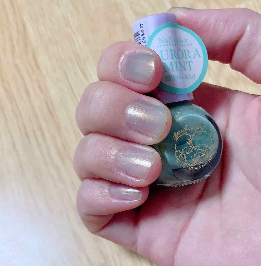 サンリオネイル/DAISO/マニキュアを使ったクチコミ(2枚目)