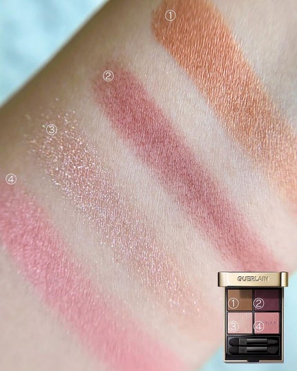 オンブル ジェ/GUERLAIN/アイシャドウパレットを使ったクチコミ(7枚目)
