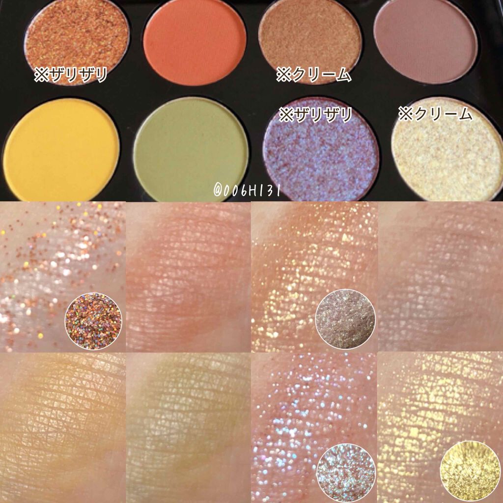 大英博物館 エジプトシリーズ アイシャドウパレット/ZEESEA/アイシャドウパレットを使ったクチコミ(3枚目)