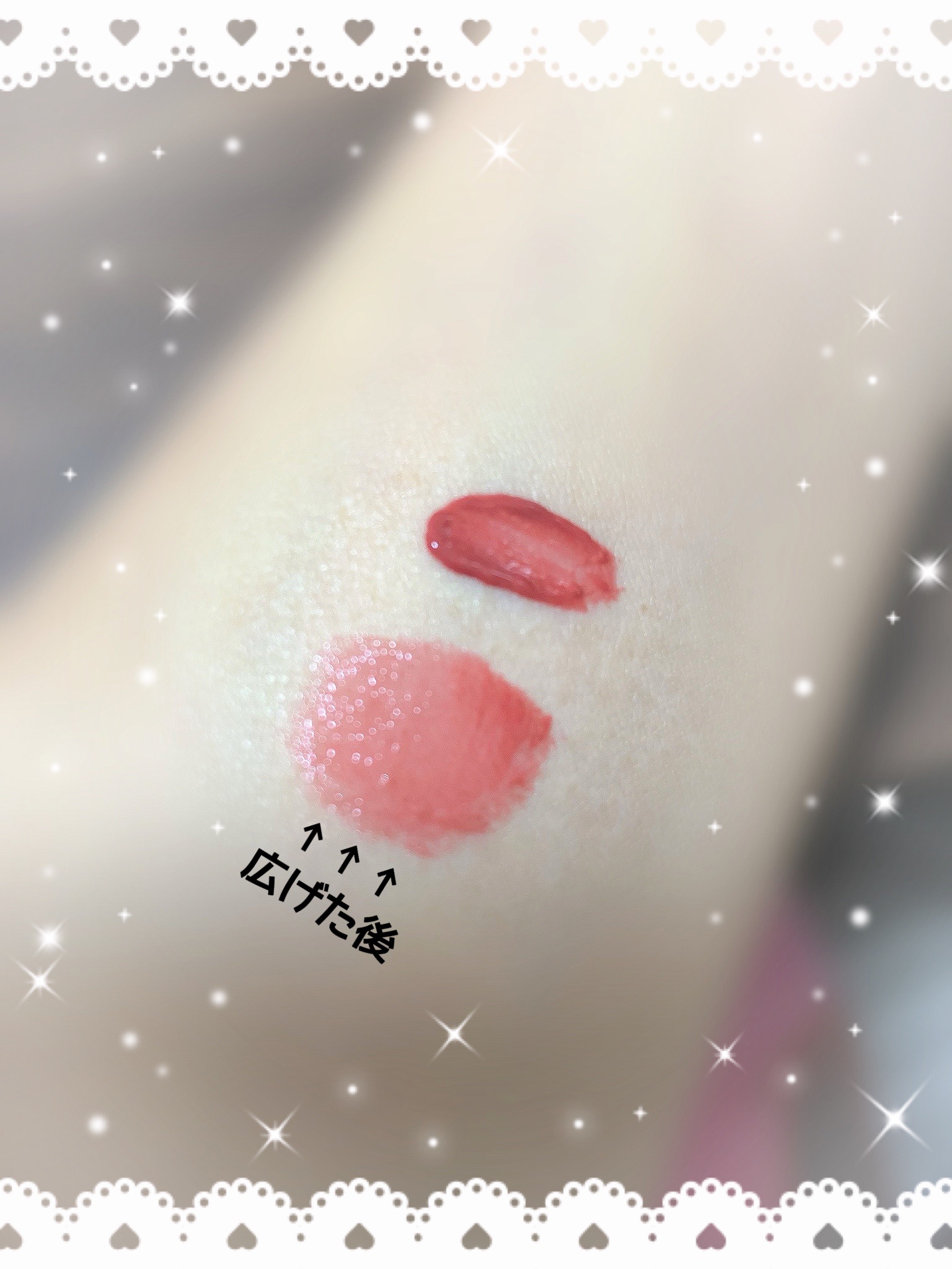 ジューシーラスティングティント/rom&nd/リップティントを使ったクチコミ（3枚目）