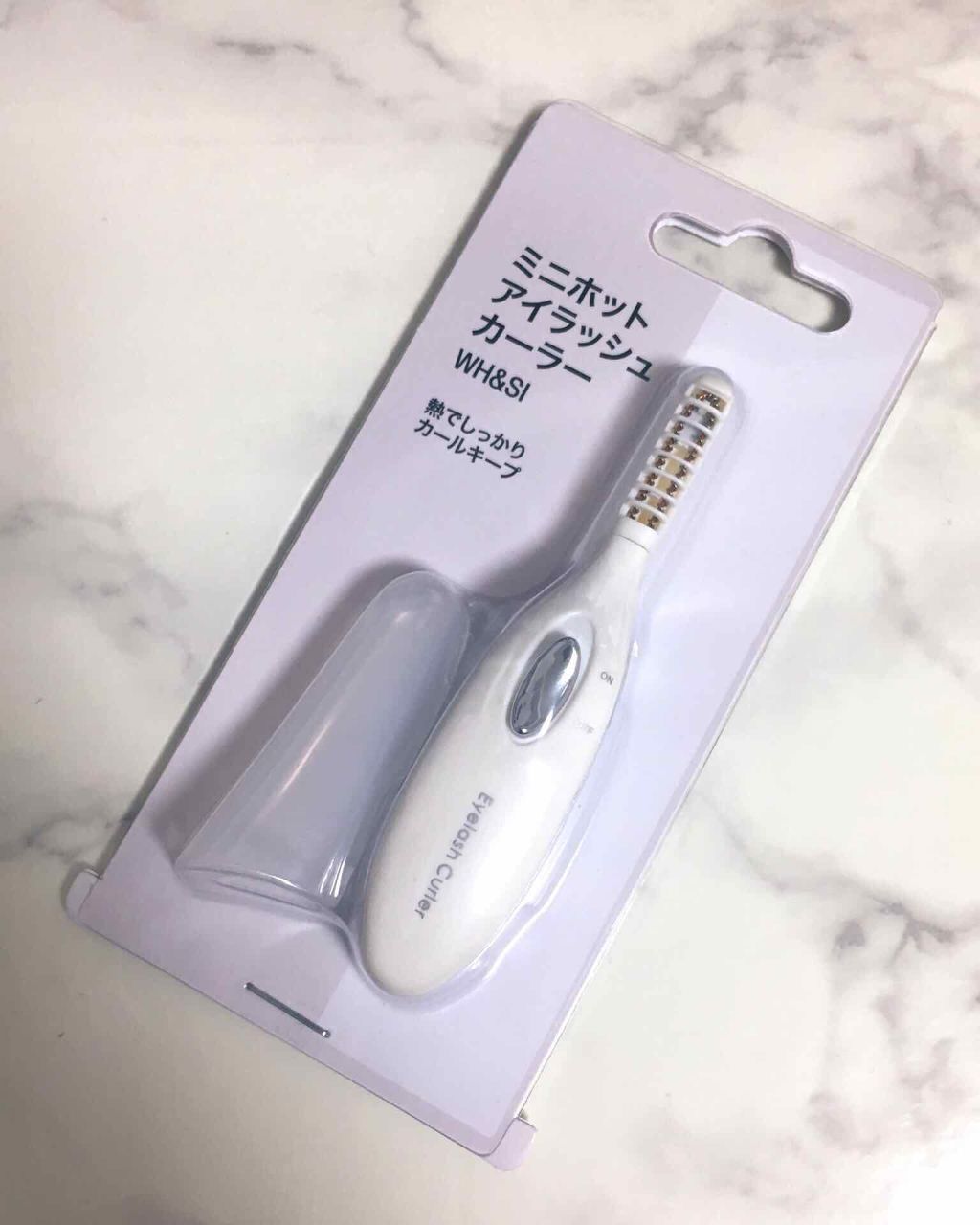 ミニホットアイラッシュカーラー/ニトリ/ホットビューラーを使ったクチコミ（1枚目）