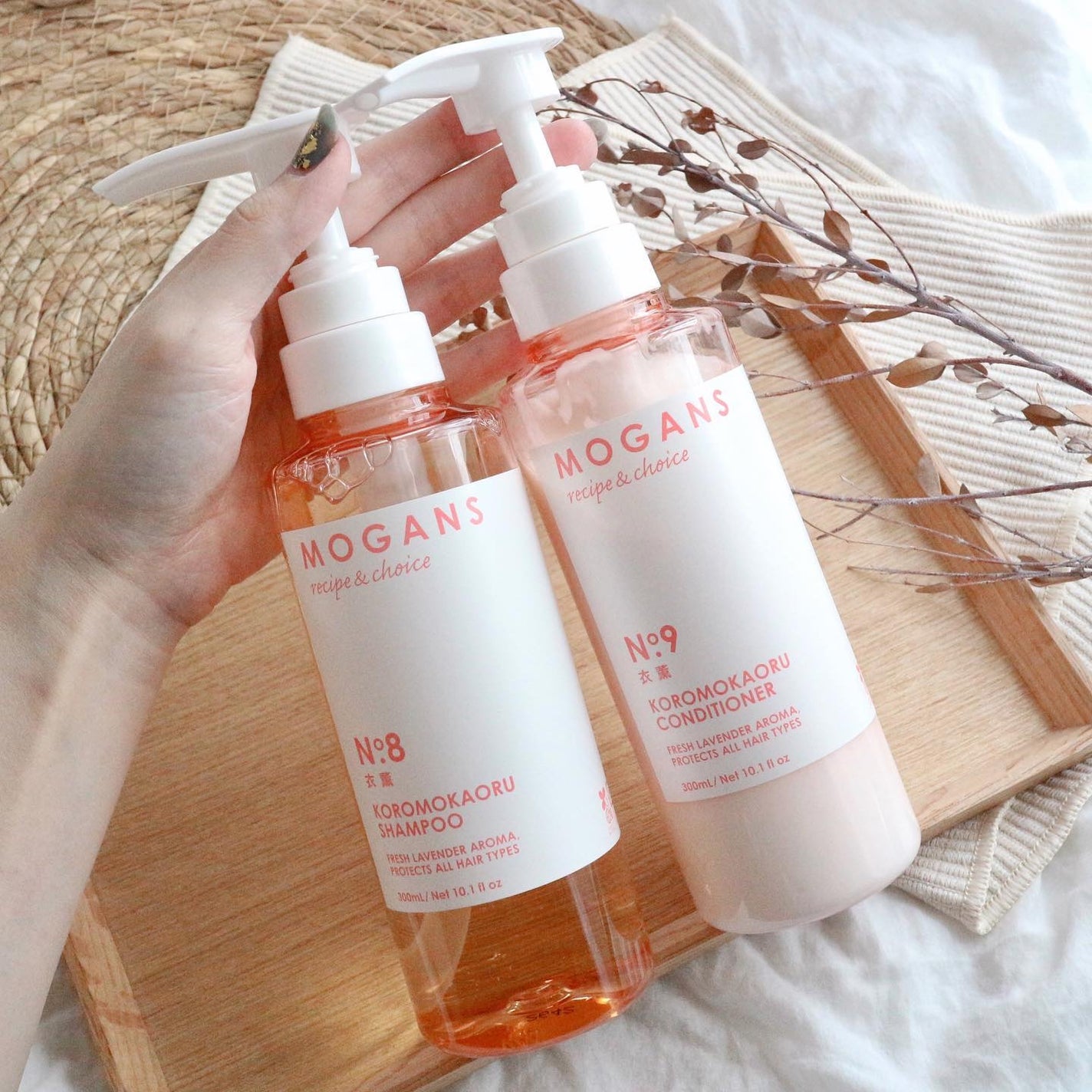 ノンシリコン アミノ酸 シャンプー/コンディショナー 衣薫(ころもかおる)/MOGANS/市販シャンプーを使ったクチコミ(10枚目)