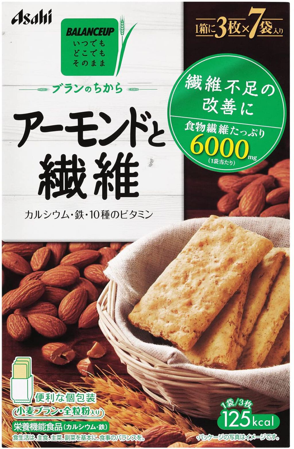 アサヒフードアンドヘルスケア バランスアップ ブランのちから アーモンドと繊維