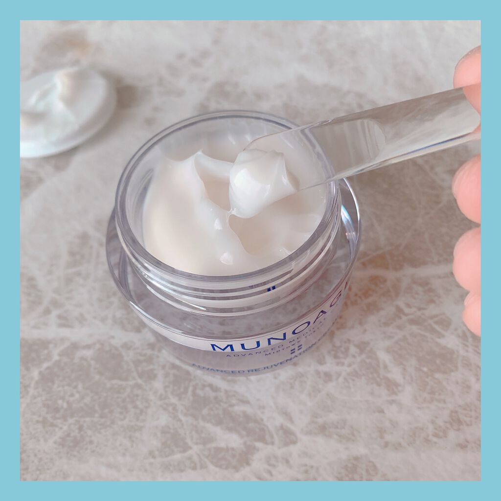 アドバンストリジュビネーションクリーム エンリッチ/MUNOAGE(ミューノアージュ)/フェイスクリームを使ったクチコミ（3枚目）