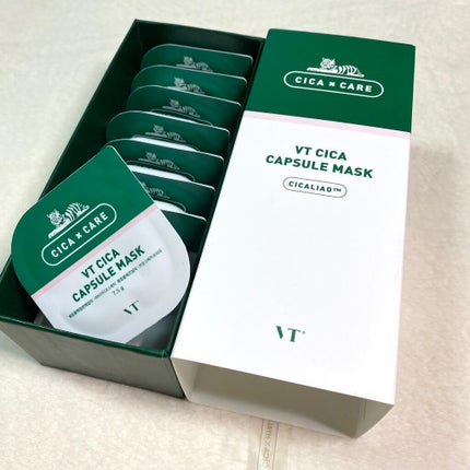 CICA カプセルマスク/VT/洗い流すパック・マスクを使ったクチコミ(8枚目)