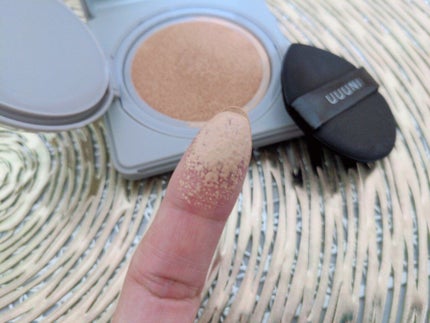 ブライトアップスキンファンデーション/UUUNI/クッションファンデーションを使ったクチコミ(3枚目)