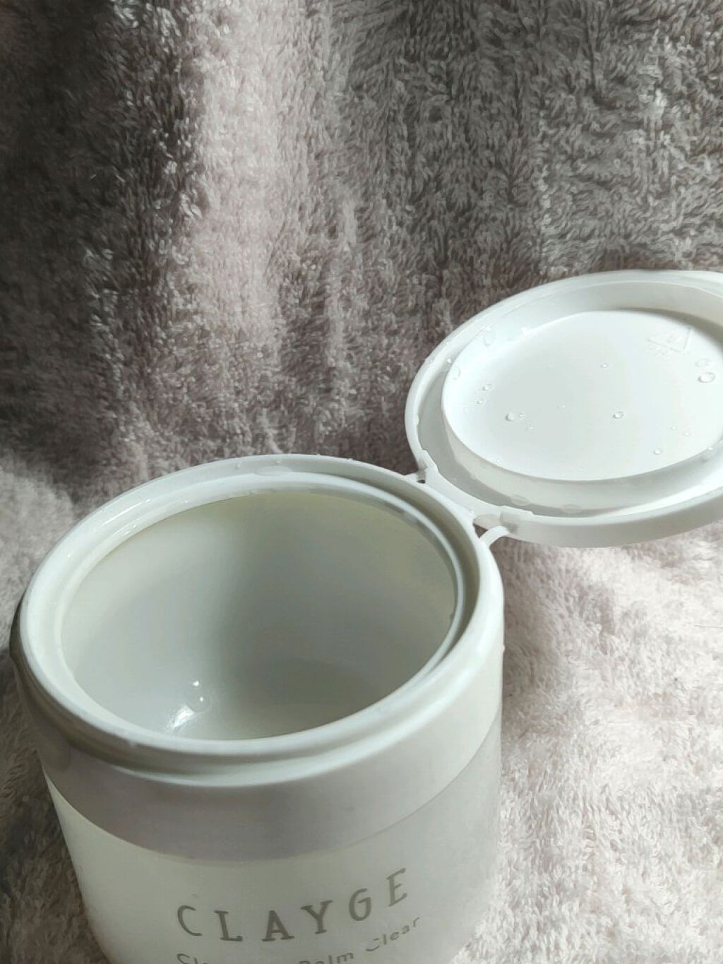 クレンジングバーム モイスト/CLAYGE/クレンジングバームを使ったクチコミ（3枚目）