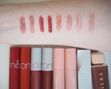 ジューシーラスティングティント/rom&nd/リップティントを使ったクチコミ(6枚目)