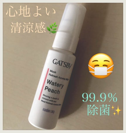 マスク爽快アロマミスト/ギャツビー/マスクを使ったクチコミ(1枚目)