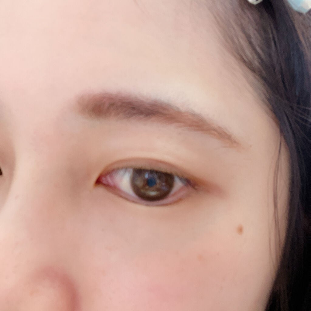アイブロー パウダー/ちふれ/パウダーアイブロウを使ったクチコミ(4枚目)