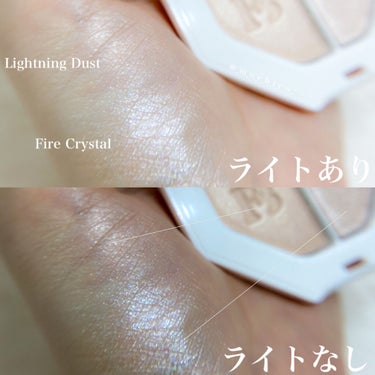 FREESTYLE HIGHLIGHTER DUO/FENTY BEAUTY BY RIHANNA/ハイライトを使ったクチコミ（2枚目）