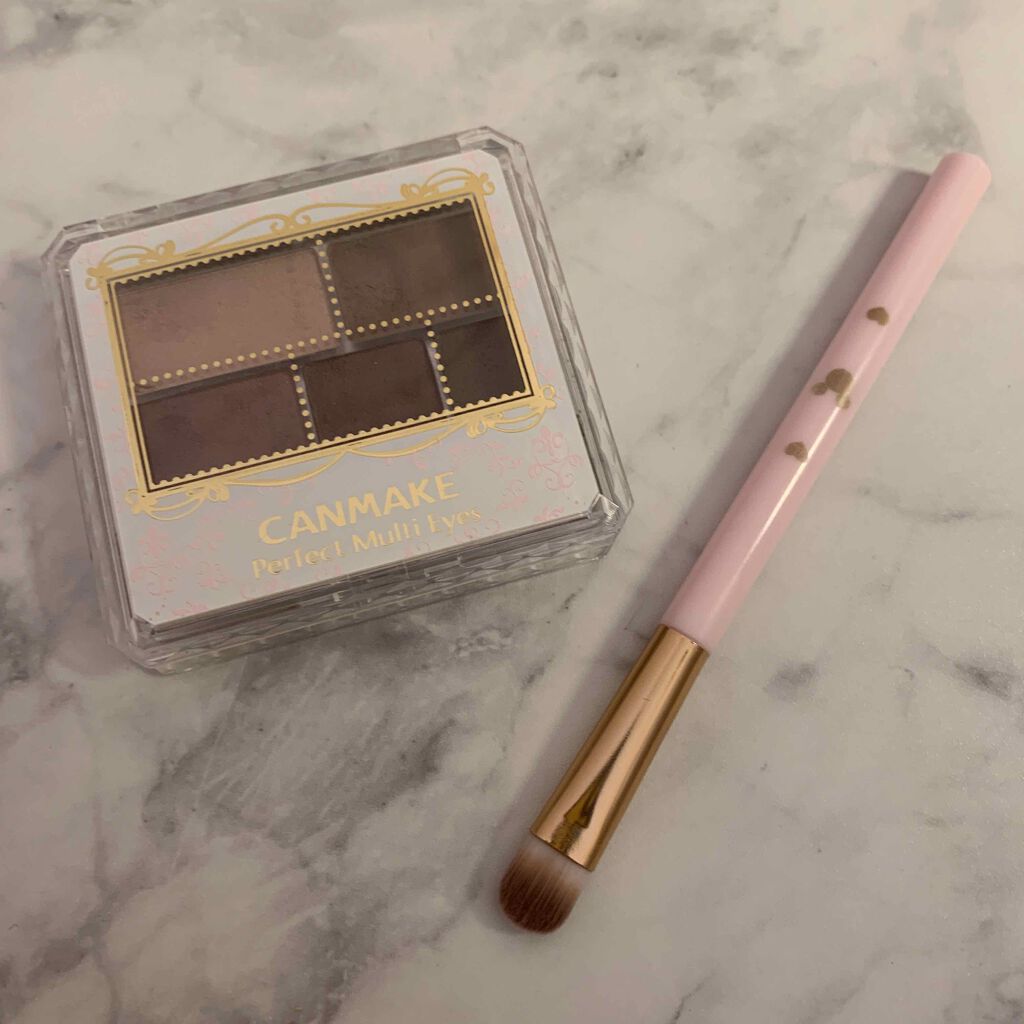 パーフェクトマルチアイズ/キャンメイク/アイシャドウパレットを使ったクチコミ（2枚目）
